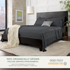 Queen Pillowcases by Pure Bamboo, Genuine 100% Organic Viscose Derived from - Image 3