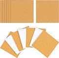 50 Pack Self-Adhesive Cork Squares 4 x 4 Inches Cork Tiles Backing Sheets by Millennial+Essentials
