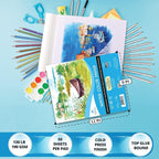 Bellofy 2X Watercolor Paper Pad, 100 Sheets, 9x12 Inches | Ideal - Image 2