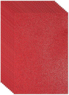 PATIKIL Red Shiny EVA Glitter Foam Sheet 16x12 Inch 2mm Thick by PATIKIL