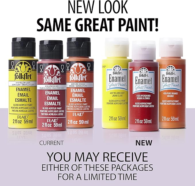 FolkArt Gloss Finish Acrylic Enamel Craft Set Designed - Image 2