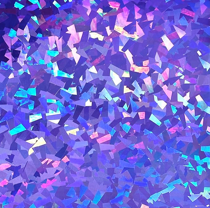 Holographic Crystal Sign Vinyl, HOLOCRYSTAL self-Adhesive Plastic - Image 3