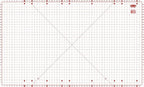 Sullivans USA Cutting Mat with grid, 59 inch by 36 inch, - Image 3