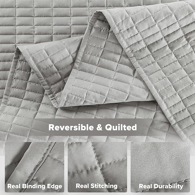 Comfort Spaces - CS14-0060 Kienna Quilt Coverlet Bedspread Ultra Soft - Image 6