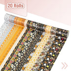 Mr. Pen- Washi Tape Set, 20 Rolls, 4.37 Yards/Roll | Washi Tape - Image 2
