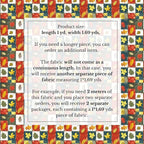 100% Cotton Fabric by the Yard – Turkish Quality Quilting & Sewing Fabric - Image 6
