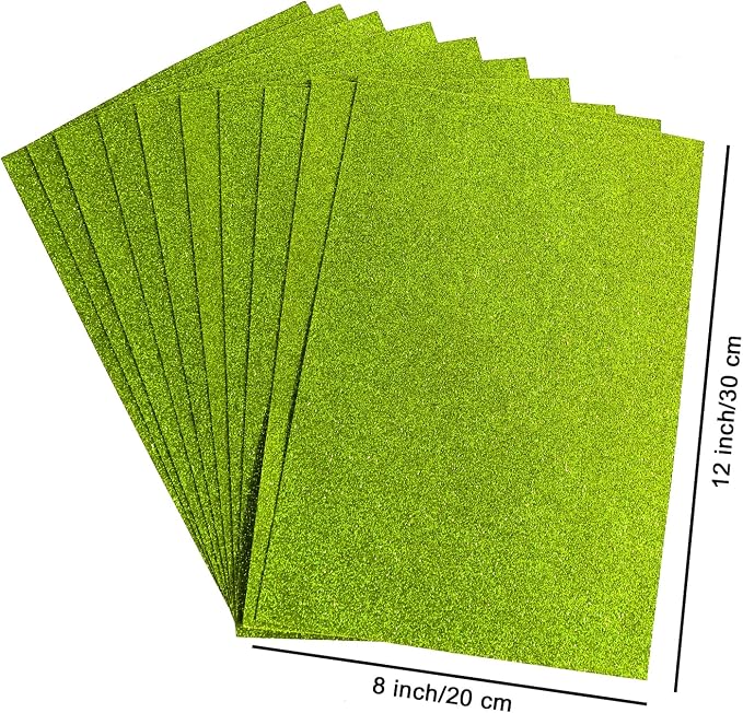 10 Sheets Glitter Cardstock Paper - Image 7