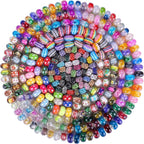 European Large Hole Spacer Charm Beads by VICTLOV