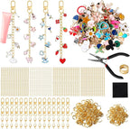 SUTROMA 423Pcs Lip Gloss Keychain Making Kit by Unknown