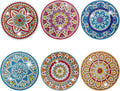 Temlum 6 Pcs Diamond Painting Coasters Kit, Mandala Diamond Art Coasters by TEMLUM