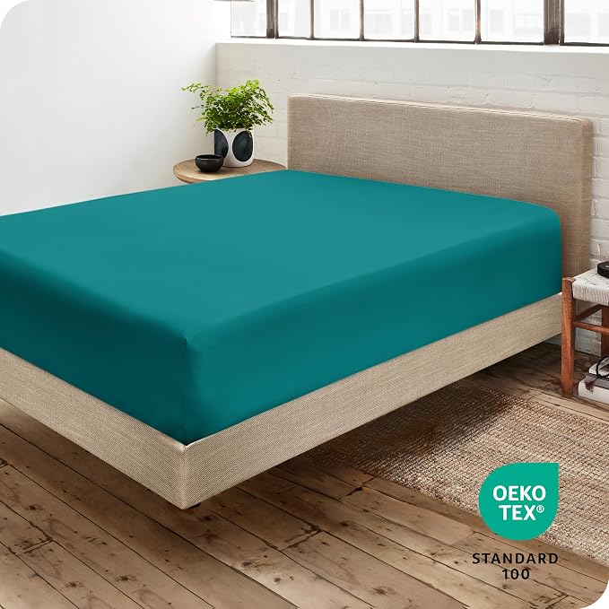 Bare Home Fitted Bottom Sheet King Size - Image 4