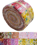 40 Strip Jelly Roll Fabric Strips by HANPATQUI