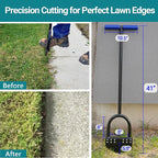 One-Piece 41in Manual Edger Lawn Tool - Image 3