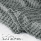 Utopia Bedding 100% Cotton Waffle Weave Blanket Big Size - Image 4