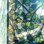 funlife Original Hand-Drawn Faux Stained Glass Window Film, Reusable - Image 6