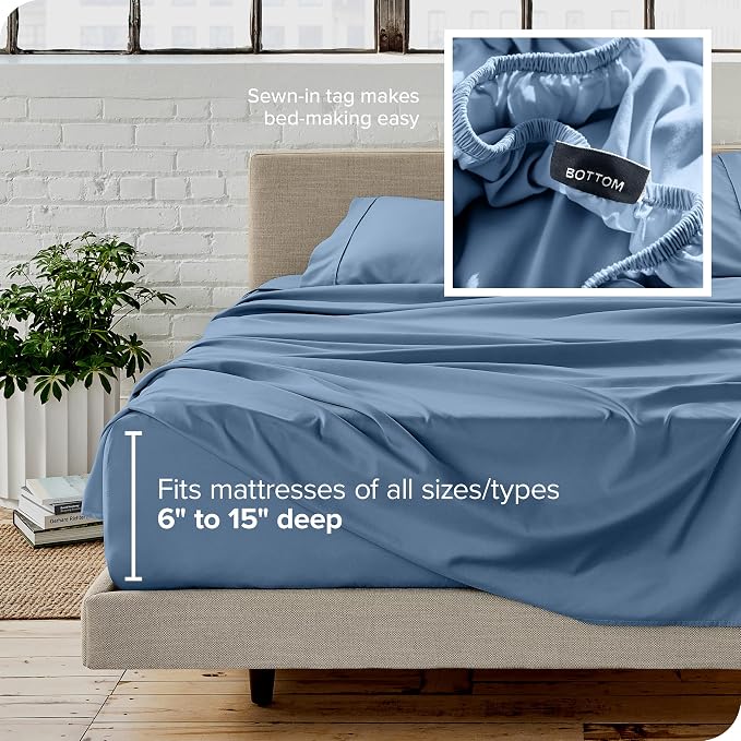 Bare Home Queen Sheet Set - Image 5