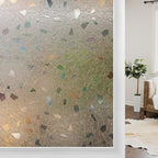 Window Film Stained Glass Frosted Decoration Art Window Privacy Film Static by Unknown