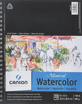 Canson Artist Series Watercolor Paper, Wirebound Pad, 9x12 inches, 20 Sheets by Unknown