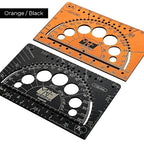 Designer – 15-in-1 Credit Card Multitool Ruler – Aluminium Wallet Multitool Card - Image 2