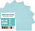 Iron on Patches for Clothes, 8 Pieces Patches for Cloth, 100% Cotton Fabric by ForABetterHomeLife