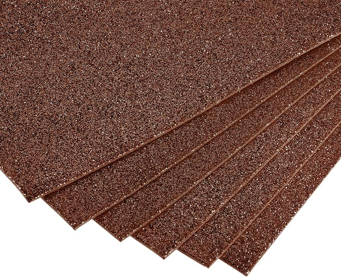 uxcell Brown Shiny EVA Foam Sheets 11 x 8 Inch 2mm Thick - Image 5
