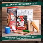 BeaverCraft DIY06 Santa Whittling Kit – Wood Carving Kit - Image 3
