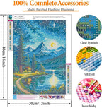 Offito Mountains Moon Lake Diamond Art Kits - Image 4