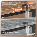 Huuger 63 Inch L Shaped Desk - Image 4