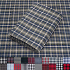 Pico Textiles 2 Yards Bolt Blue and Green Tartan Plaid Flannel Fabric by PicoTextiles