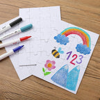 Mr. Pen- Blank Puzzle Bulk, 13 Pack, 20 Pieces/Pack, 5.5 x 8.1 Inch, Arts & DIY - Image 7