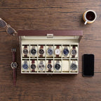 ProCase Watch Box Organizer, 14 Slot Watch Display Case - Image 2