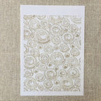TIAMECH 6 Pcs A4 Reusable Geometric Texture Stencils - Image 4