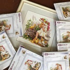 RIOLIS - Girl with Ducklings 1781, Animals Cross Stitch Kits 11, Cross Stitch - Image 2