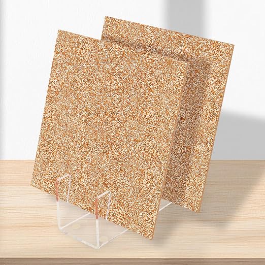 2 PCS 10 x 10 inch Glitter Colored Plexiglass Acrylic Sheets - Image 4