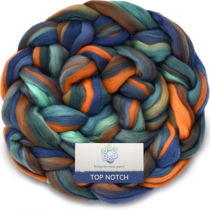 Top Notch Superfine Merino Fiber by LivingDreamsYarn