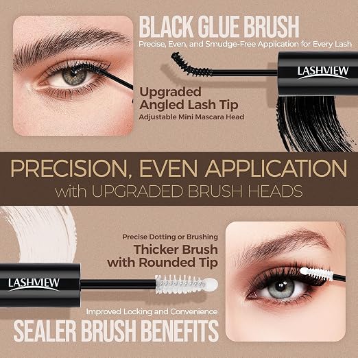 LASHVIEW Lash Bond and Seal Cluster Lash Glue - Image 5