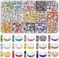 TINKRSTUFF 900 pcs 8mm Spacer Beads by TINKRSTUFF