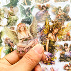 Yoksas Fantasy Butterfly Fairy Scrapbook Stickers - Image 3