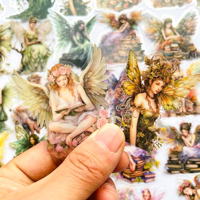Yoksas Fantasy Butterfly Fairy Scrapbook Stickers - Image 3