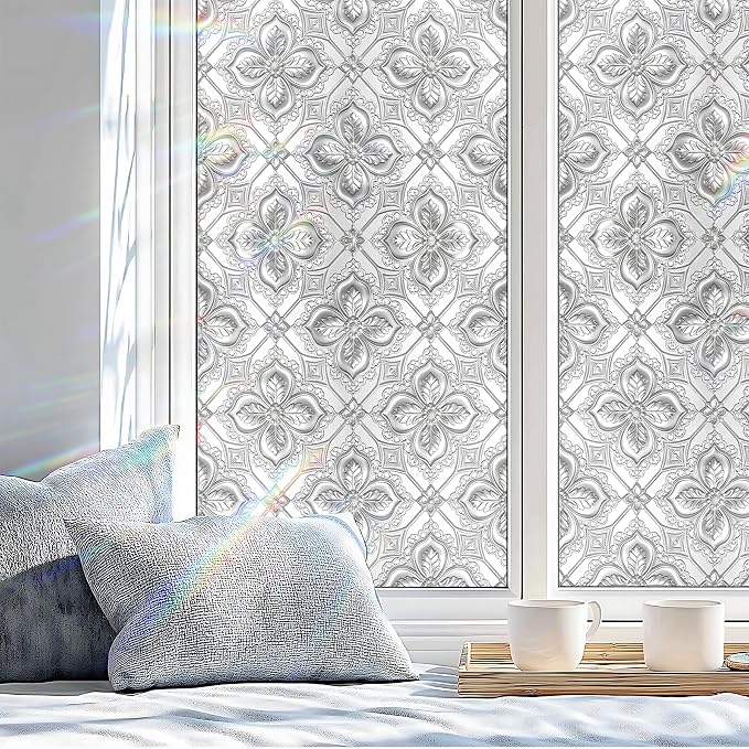 Stained Glass Window Privacy Film Static Cling - Image 4