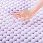 Best Price Mattress 1.5 Inch Egg Crate Memory Foam Mattress Topper - Image 4