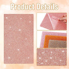 Amyhill 3pcs Glitter Acrylic Sheets, 1/10" Thick, 6.3 x 11.4 in | 2.5 mm Cast - Image 3
