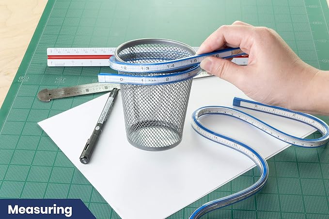 Pacific Arc Flexible Curve Graduated 16 Inch Ruler - Image 5