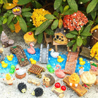 84 Pcs Fairy Garden Accessories, Miniature Village Starter Kit - Image 6