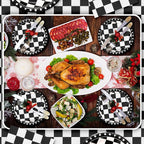 Zhehao 120 Pcs Disposable Paper Plates and Napkins Bulk Birthday Party - Image 7
