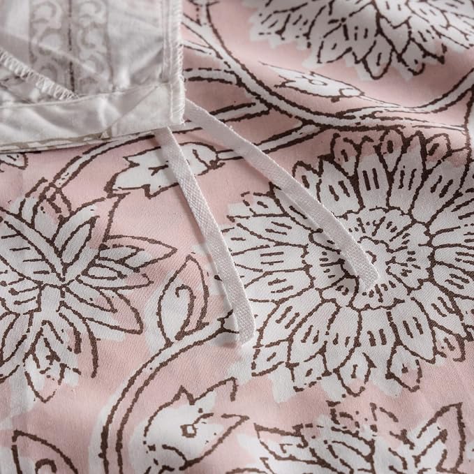 Levtex Home Adare Blush Reversible Full/Queen Comforter Set - Image 6