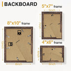 Vittanly 15 Pack Picture Frames Collage Wall Decor - Image 9