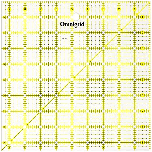 Omnigrid R95 9.5" x 9.5" Omni Grid Ruler by Omnigrid