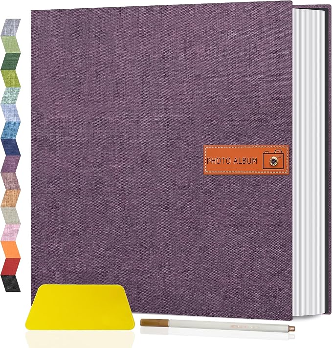 Popotop Large Photo Album Self Adhesive 4x6 5x7 8x10 Scrapbook Album DIY by Popotop