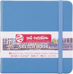 Talens T9314-214M Art Creations Sketchbook, Drawing Notebook, 4.7 x 4.7 inches by Talens+Art+Creation